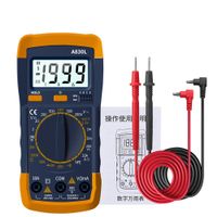 Digital-Multimeter LCD Amperemeter