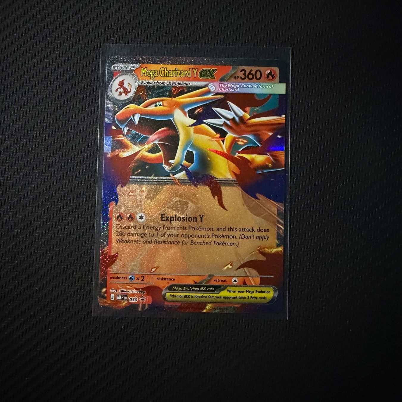 Bandai Carte collezionabili: Pokemon - Mega Charizard Y ex MEP 030 Promo Englisch – Nuovo (secondo la descrizione) da Oberbuchsiten venduto da PokeDex