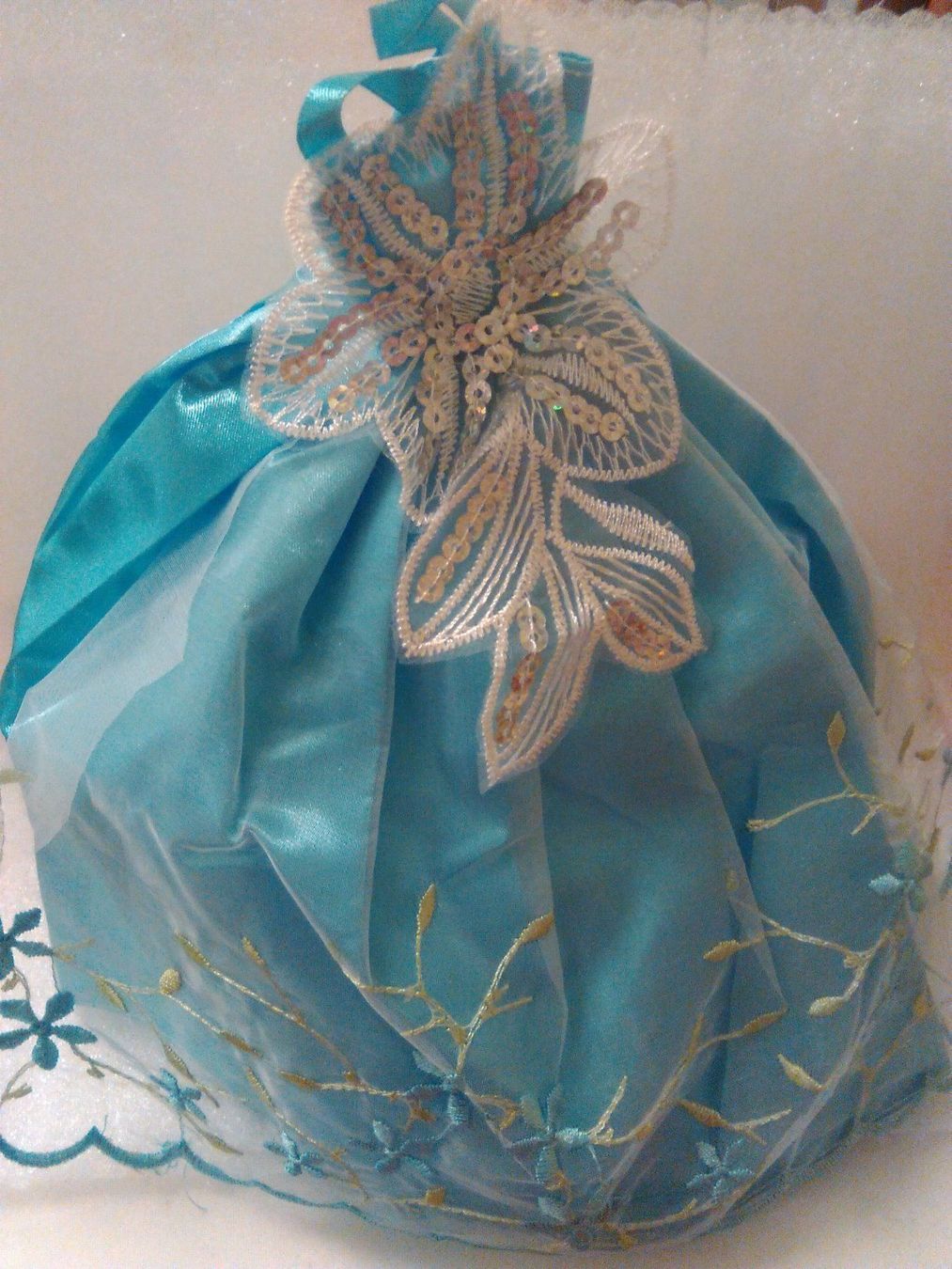 Robes et jupes: BARBIE ABEND KLEID;;;HELLBLAU;GLANZIG – D'occasion à Basel par bijoutrie_4 2