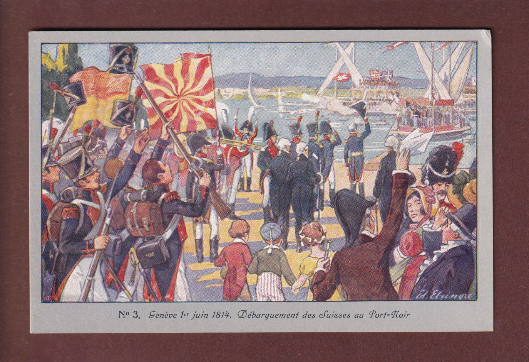 Cartes postales: GENEVE - Centenaire 1914 – D'occasion à Pully par nicecards