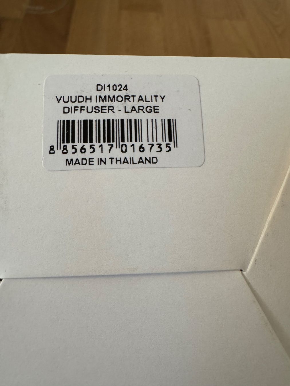Diffusori di oli essenziali: Vuudh Duft Diffuser (gross) inkl. Stäbchen – Nuovo e nell'imballaggio originale da Zürich venduto da wtpooh 3