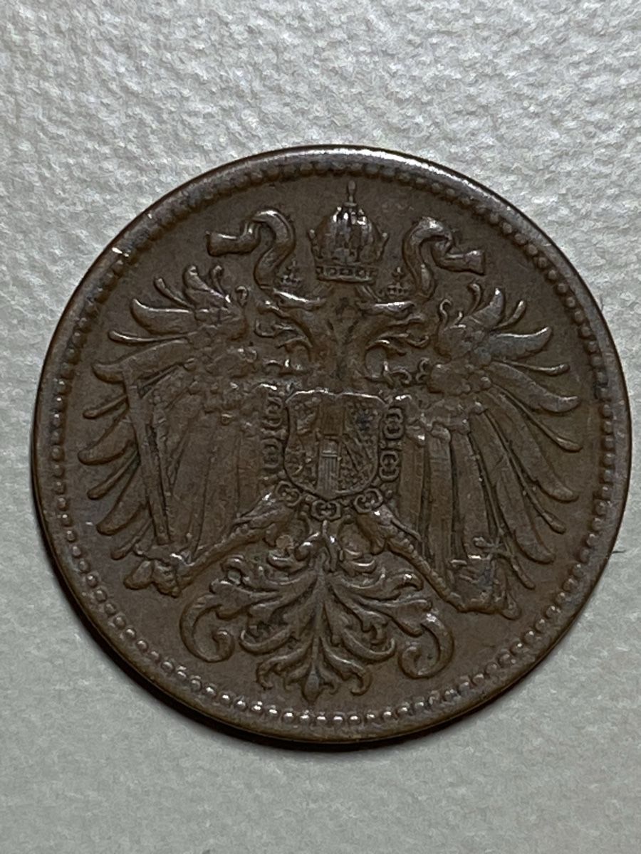 Tutti le monete: Autriche - 2 Heller - 1908 – Usato da Payerne venduto da Mike1682 1