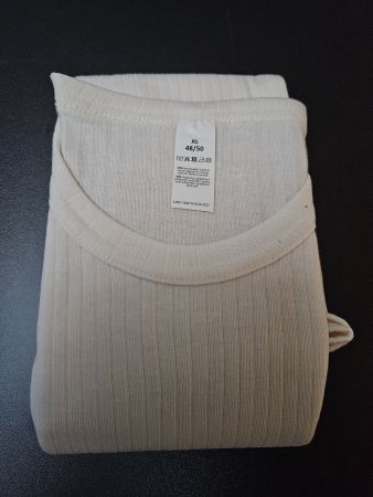 Neu - Thermo-Langarmshirt beige 1 Stk. 48/50 (ohne Verp. )