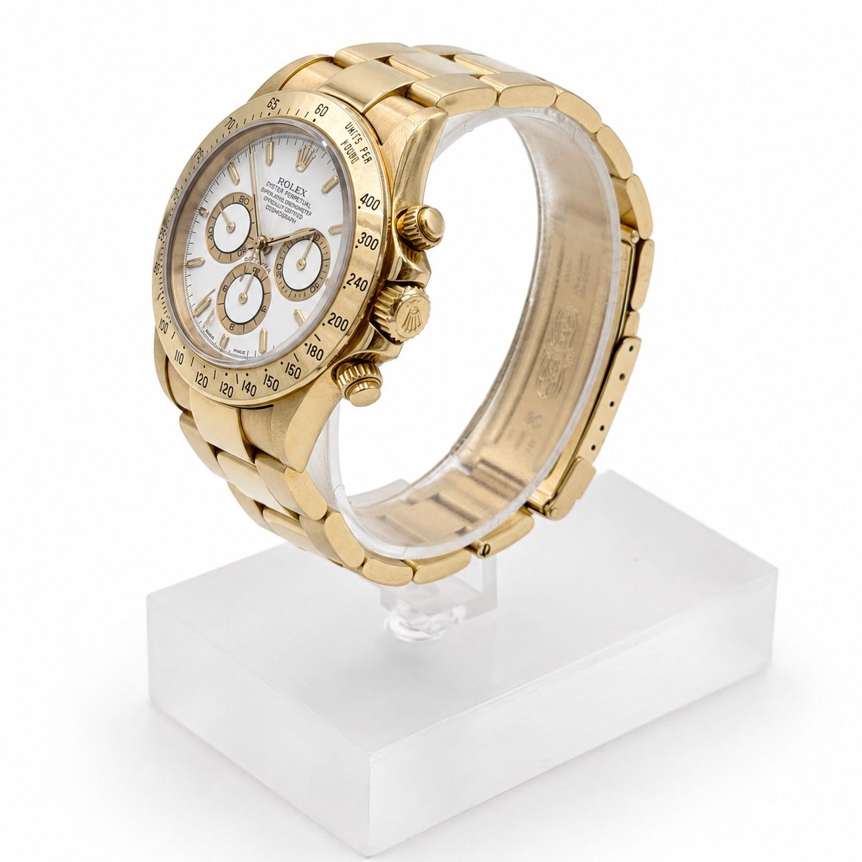 Rolex Orologi: Rolex Daytona Gelbgold "Zenith" Ref: 16528 / T Serial – Usato da Wil SG venduto da rappwatches 1