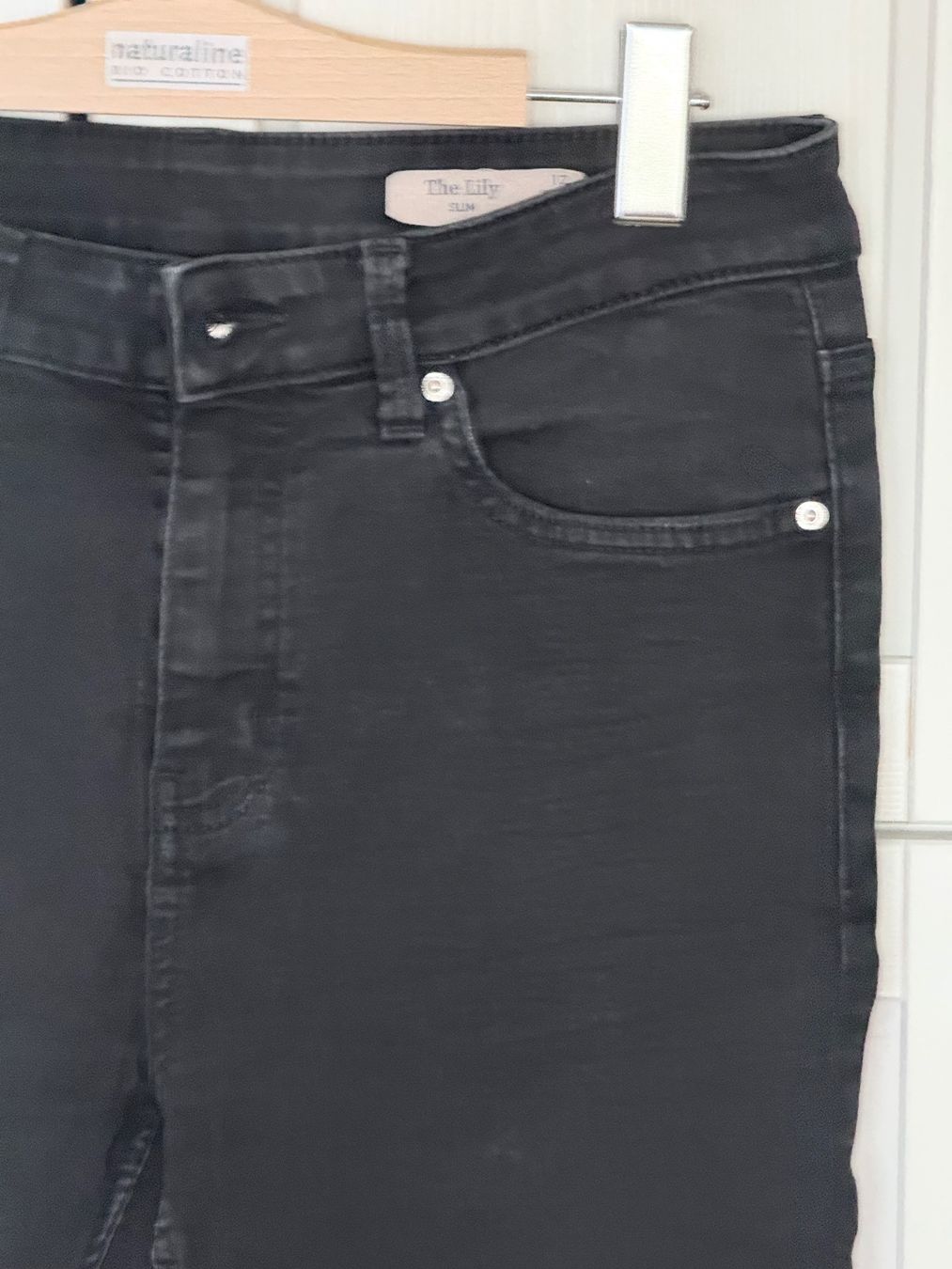 Jeans: M & S Black Denim Jeans - Great Fall Look, Size 12 – D'occasion à Epalinges par Lily2006 2