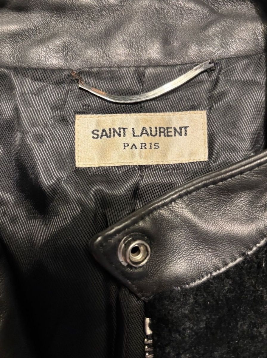 Saint Laurent Jacken: Saint Laurent Lederjacke – Gebraucht aus Zug von adrianani 3