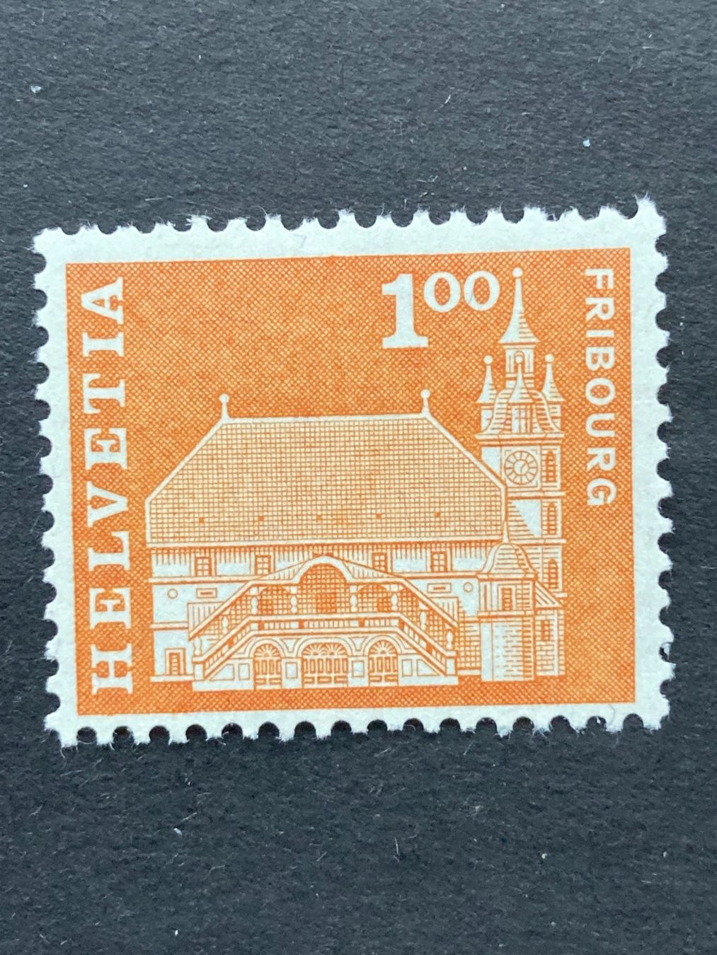 Tutti i francobolli: Schweiz 1967 Rollenmarke 1 Fr. postfrisch P0050 – Nuovo (secondo la descrizione) da Winterthur venduto da schnueps