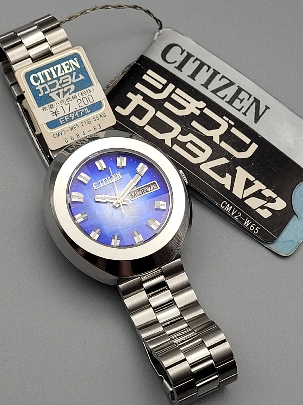 Citizen Orologi: 1973 NOS CITIZEN AUTOMATIC CUSTOM V2 DISCO DIAL VINTAGE JDM – Nuovo (secondo la descrizione) da Bern venduto da SeikoVintage 7
