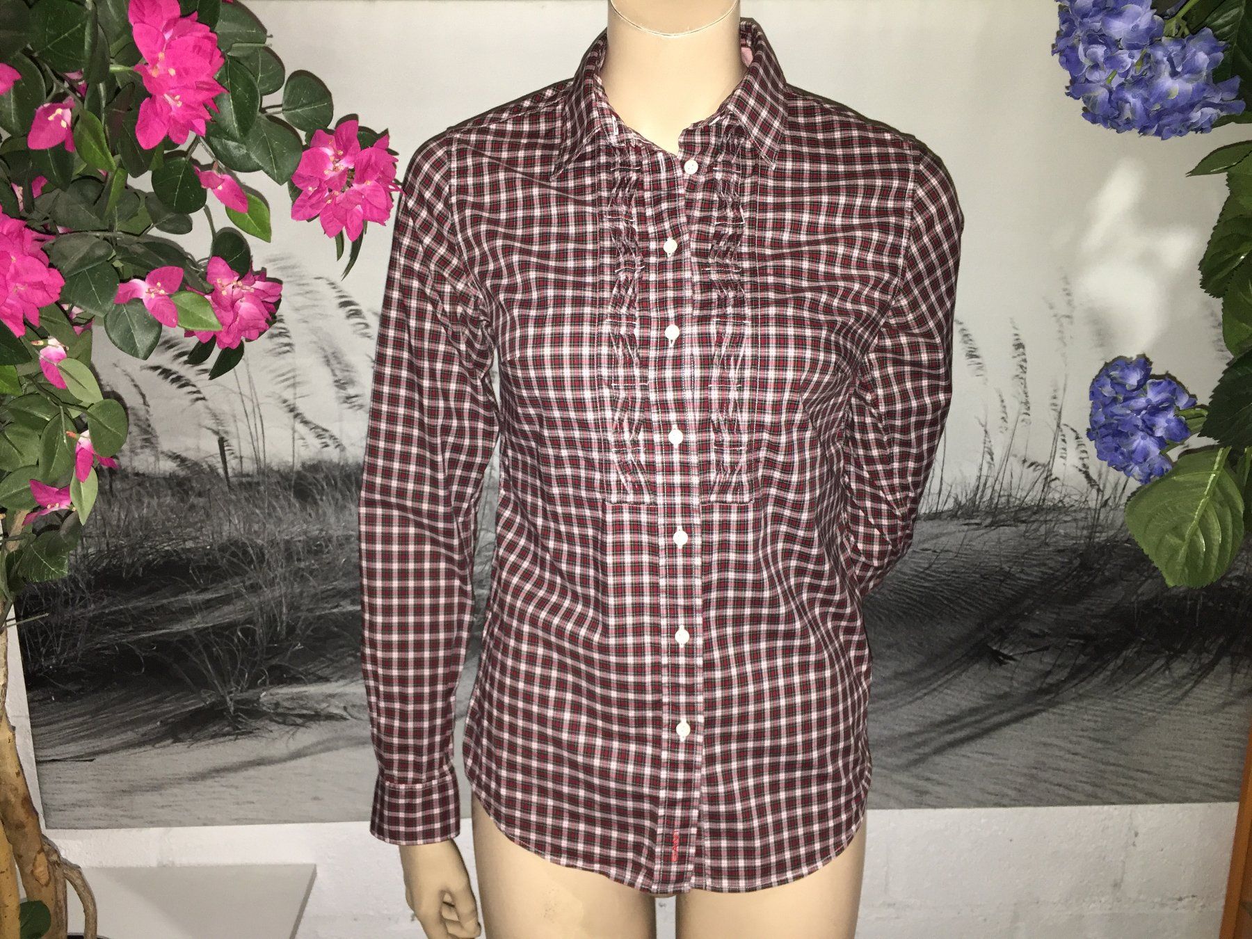 Gant Blusen: Blouse/Bluse  GANT  Taille/Grosse 34   Très/ Sehr  stretch – Gebraucht aus Cossonay-ville von Super-Price-Quality