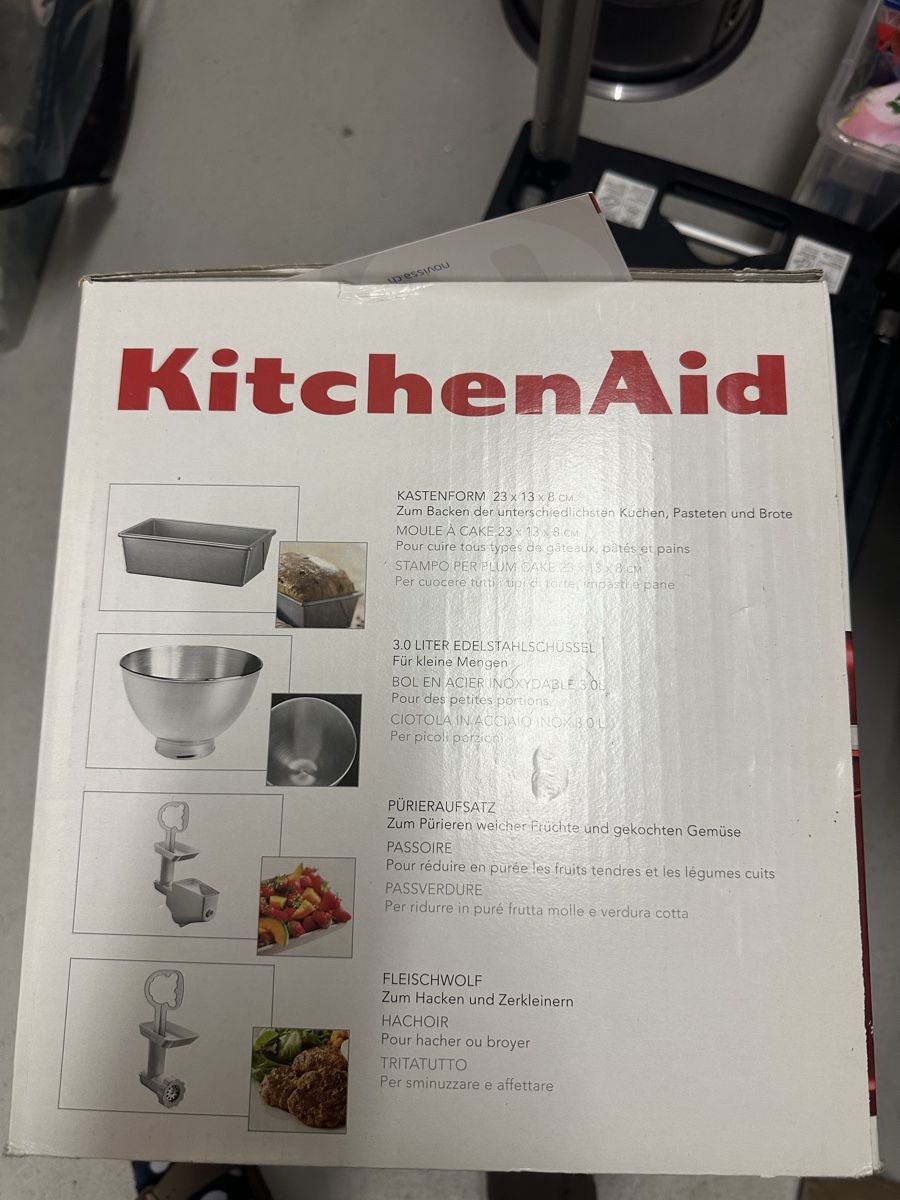 Kitchenaid Elettrodomestici da cucina: KitchenAid Zubehör-Set  – Nuovo e nell'imballaggio originale da Hünenberg See venduto da misterblee 2
