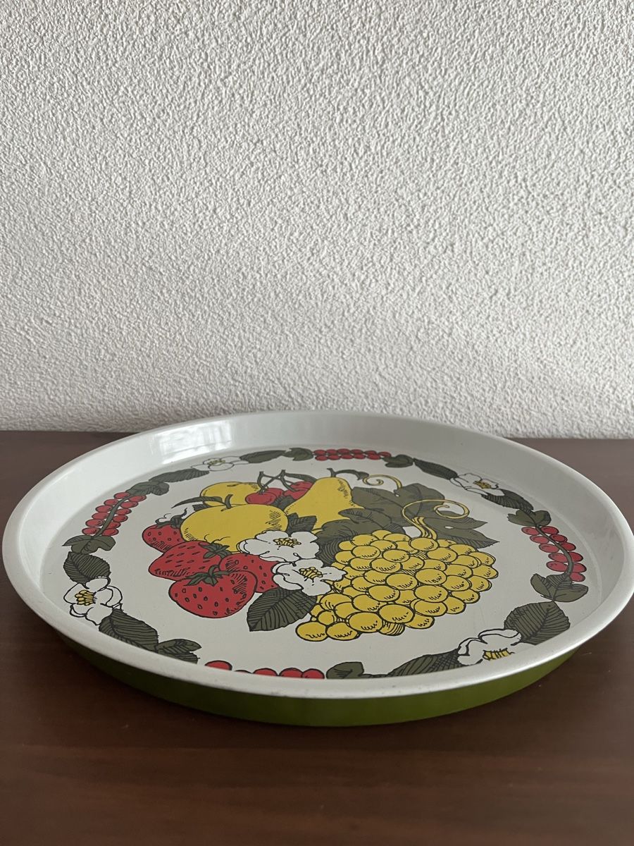 Servierplatten: Blech Servier Tablette – Gebraucht aus Nennigkofen von joro 1