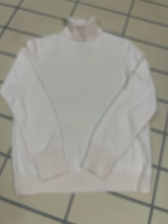Rollkragenpullover 100% Kaschmir creme weiss neuwertig