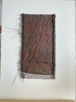 Claude Frossard, tissage métalique, pièce unique