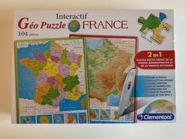Clementoni Géo puzzle France NEU