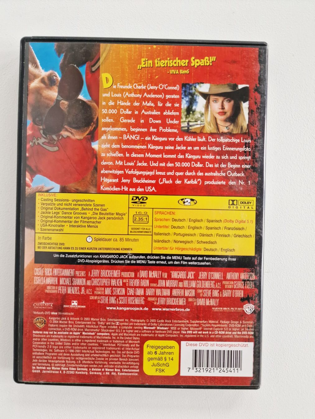 Tutti i DVDs: DVD Kangaroo Jack – Usato da Hallau venduto da CHACLA 1