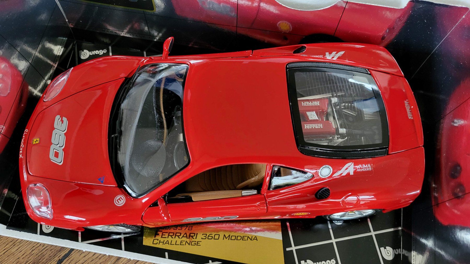 Bburago Modellautos: Ferrari 360 Modena Challange 1:18 Bburago – Gebraucht aus Rothrist von Juana5 2