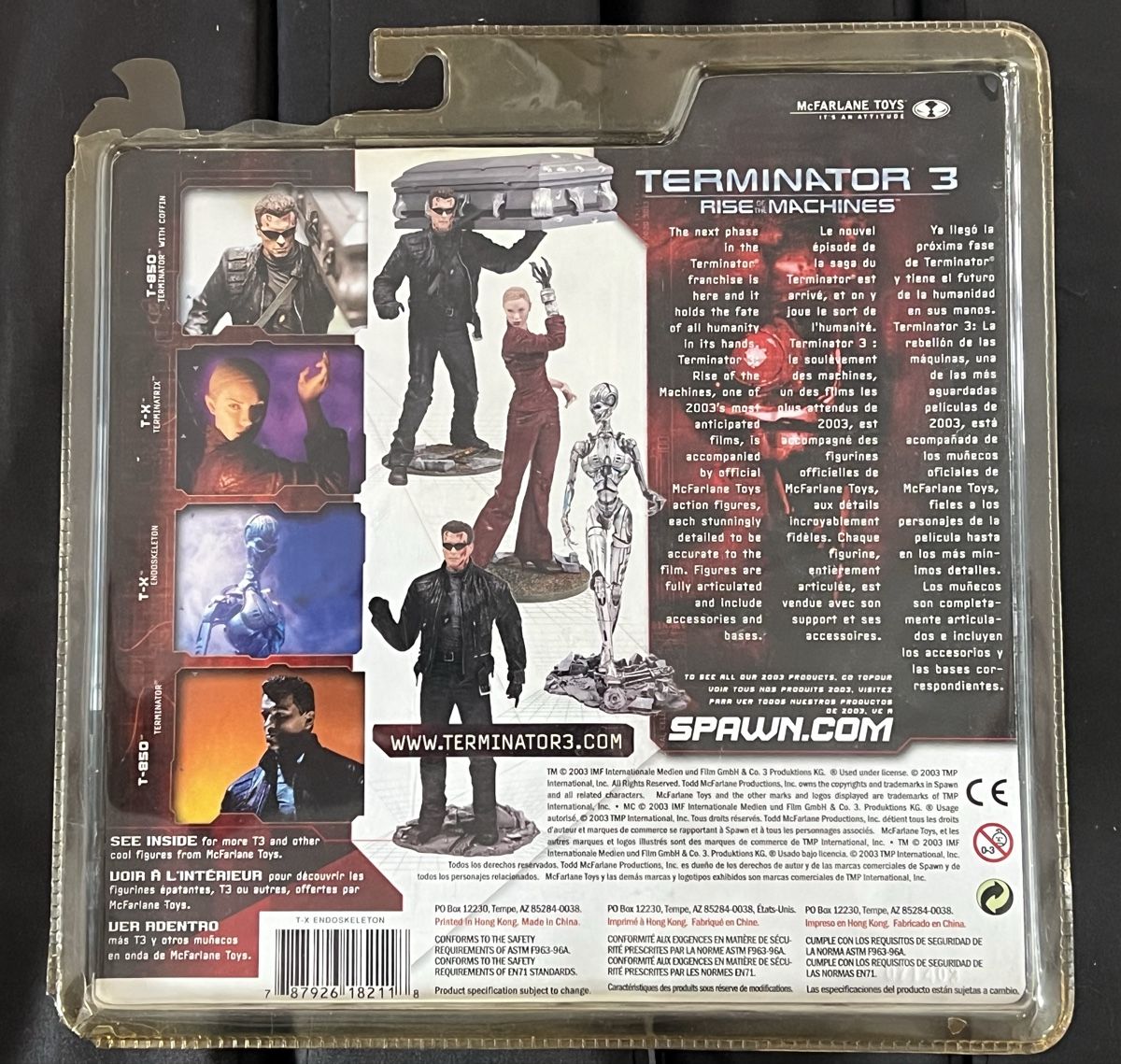 Statuette: Mc Farlane Terminator 3 T - X Endoskelett   – Nuovo e nell'imballaggio originale da Buckten venduto da Dominoluna 1