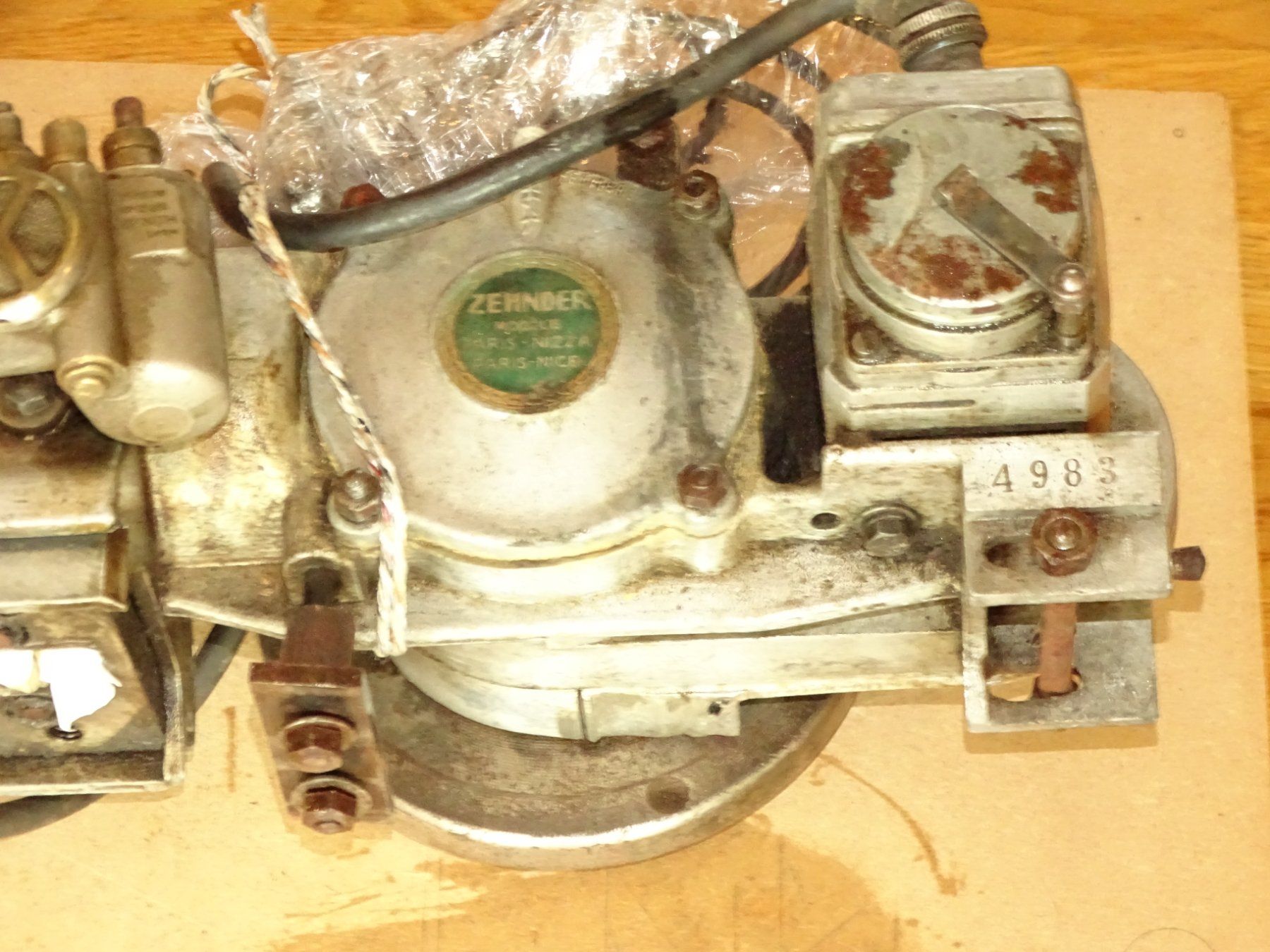 Motoren: Motor Zehnder Zehnderli 110 oder 120 ccm  Motorrad – Defekt aus Hirzel von Musicman03 6