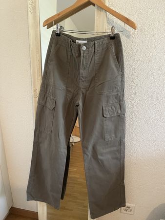 Pantalon cargo Zara 36