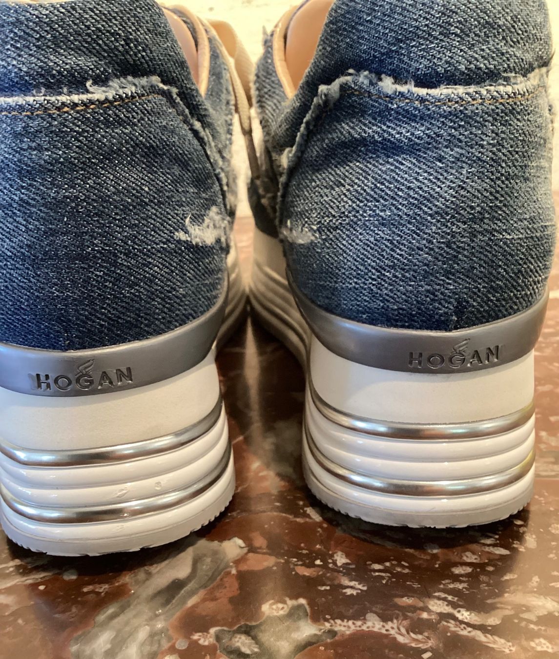 Hogan Scarpe da donna: Sneaker Hogan Denim 38.5 – Usato da Magadino venduto da sylvierosa 5