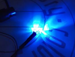 Mini-Flacker-LED Schweisslicht verkabelt
