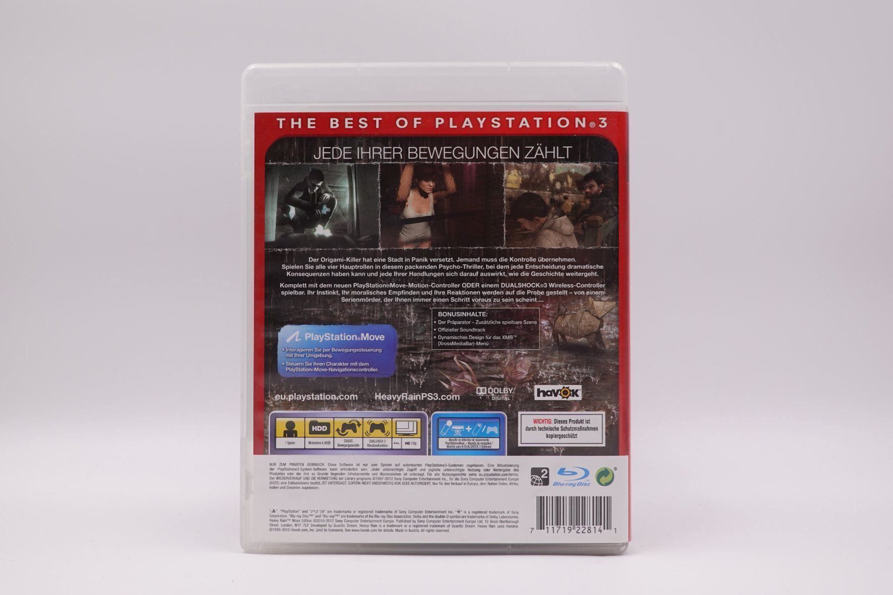 Sony Giochi: Heavy Rain Move Edition (PS3) – Usato da Herisau venduto da ZelliZone 2