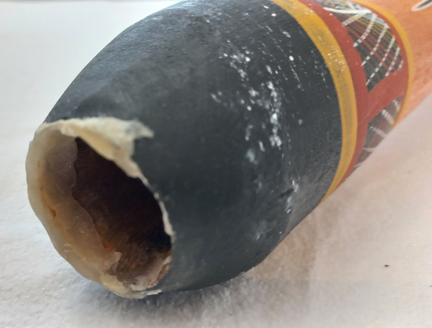 Musikinstrumente: Didgeridoo, Red Cedar mit Jabiru Motiv – Gebraucht aus Oberkirch LU von Renntiger0 5