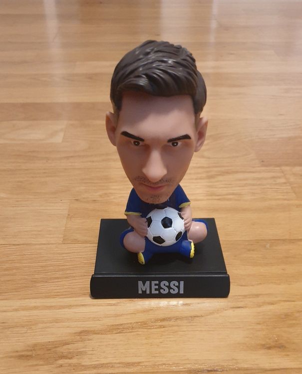 Wackelkopf Figur Messi Fc Barcelona 12cm