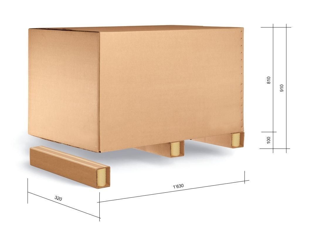 Altro in Decorazioni & Accessori: Karton-Box 1630 x 320 x 810mm – Nuovo e nell'imballaggio originale da Dornach venduto da VelopaHome 1