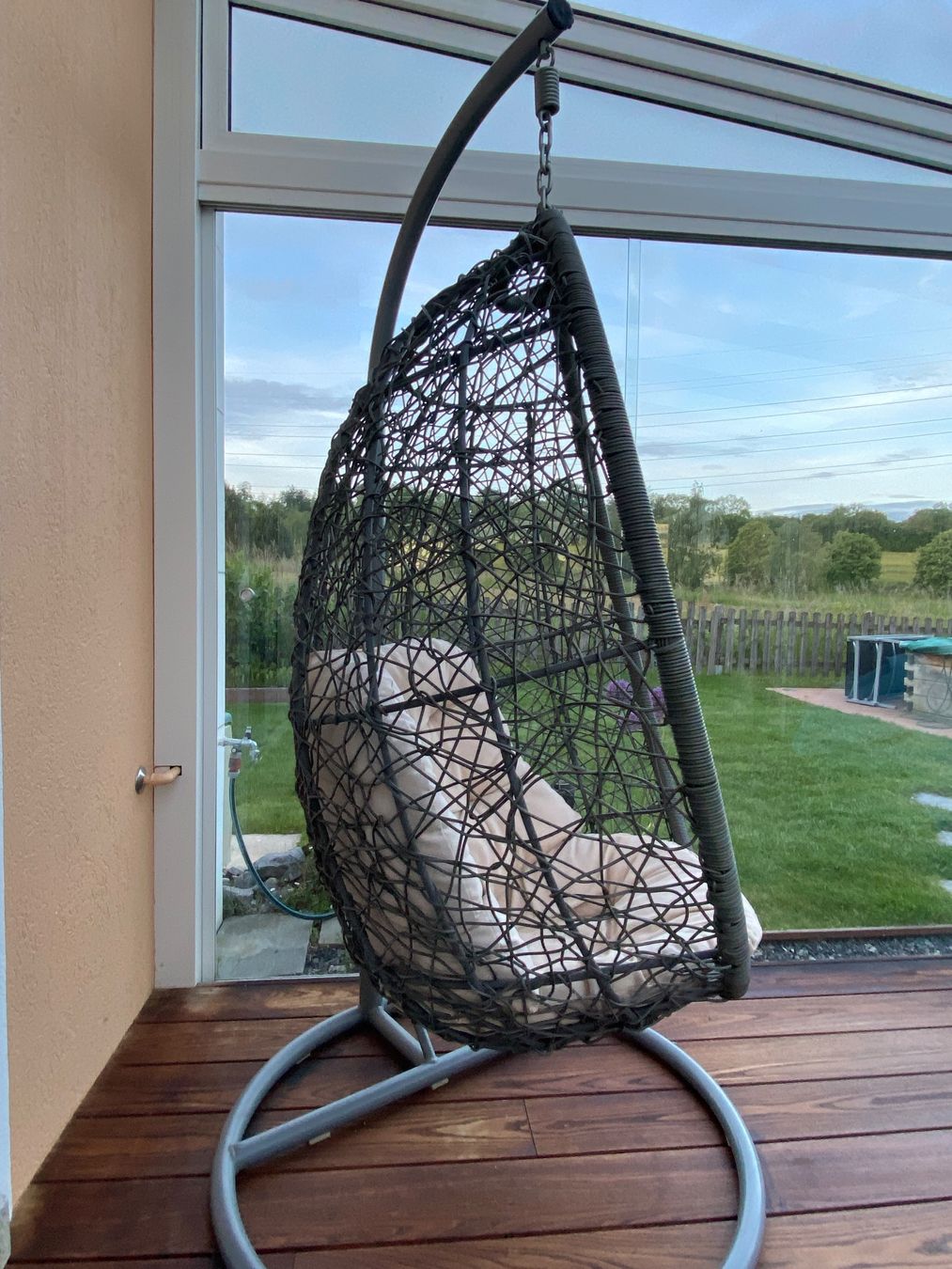 Poltrone pensili da giardino: Fauteuil Suspendu – Usato da Cheseaux-Lausanne venduto da Fannelle01 1
