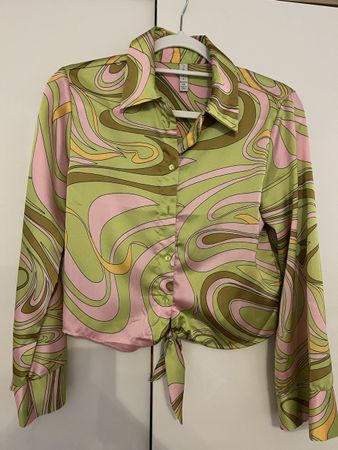 bunte Bluse