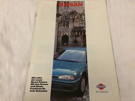 Nissan Magazin Nr.9 Herbst 1990 16 Seiten