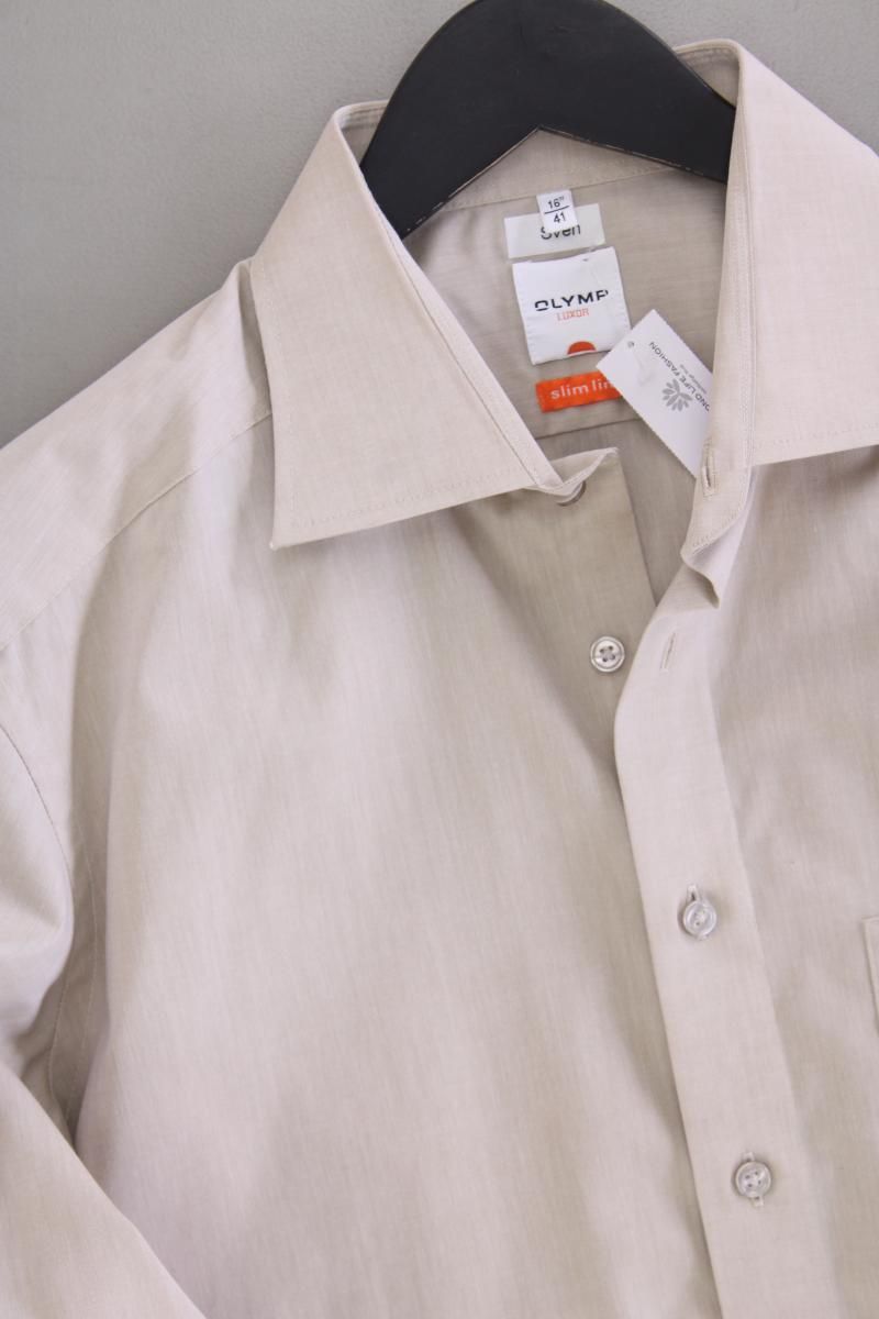 Camicie: Olymp Langarmhemd Gr. Hemdgröße 41 creme – Usato da Neustadt an der Waldnaab venduto da SecondLifeFashion 1