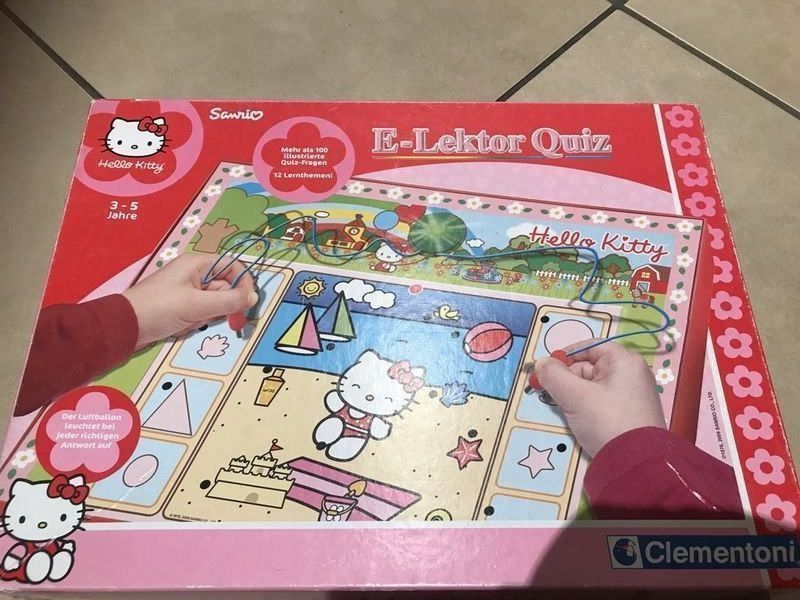 Giochi: Hello Kitty E-Lektor Quiz Lernspiel Clem – Usato da Bergdietikon venduto da antovale