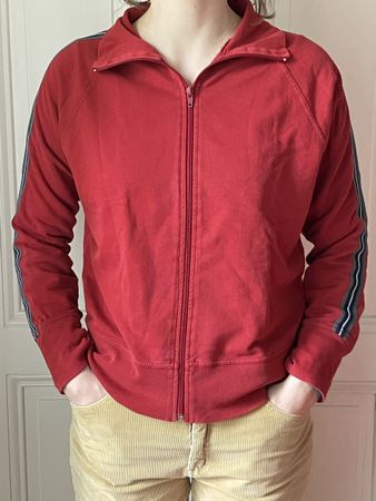 Jaquette rouge - HENNES - style Y2K