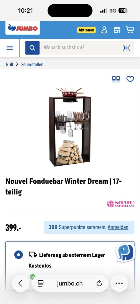Elettrodomestici da cucina: Fonduebar Winterdream – Nuovo (secondo la descrizione) da St. Gallen venduto da DesiStuck 1
