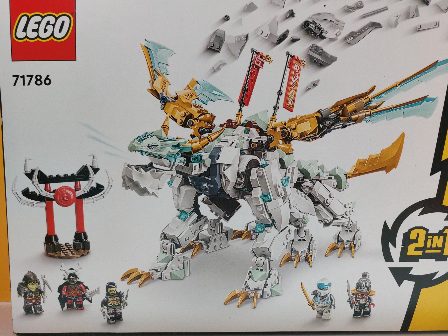 Lego Kit di costruzioni: LEGO Ninjago 71786 Zanes Eisdrache - Drache NEU – Nuovo e nell'imballaggio originale da St.Gallen venduto da TinasBauundSpiel 3