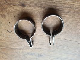 Auspuff Briden ca. 52 mm 2STK Original zB.Zündapp Belmondo
