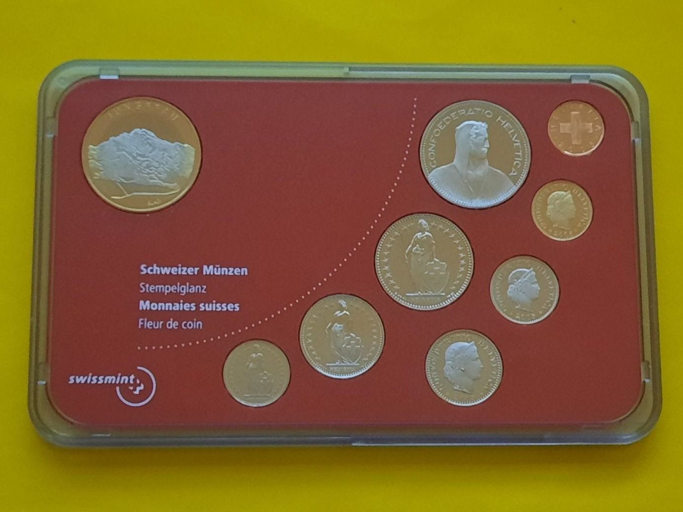 Alle Münzen: Münzsatz Schweiz 2005 Stempelglanz – Neu und originalverpackt aus Buchs SG von numispatica 1