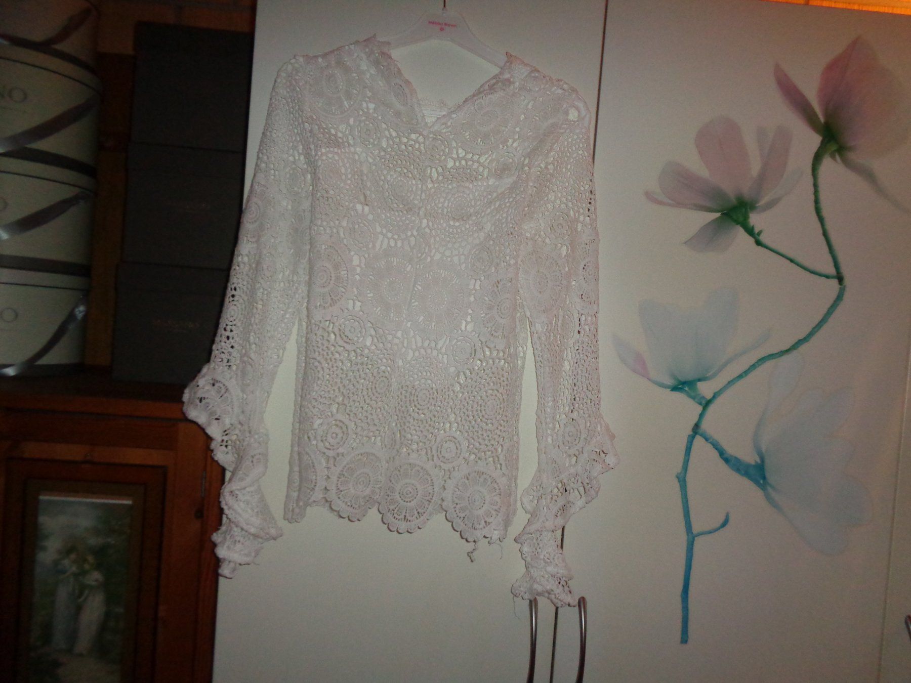 Camicette: *** Spitzenbluse mit Top *** / Neu – Nuovo (secondo la descrizione) da Othmarsingen venduto da Leuchtturmlady 6
