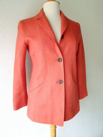 BLAZER JACKE JIL SANDER 34 XS ORANGE , top zu JEANS BLUSE