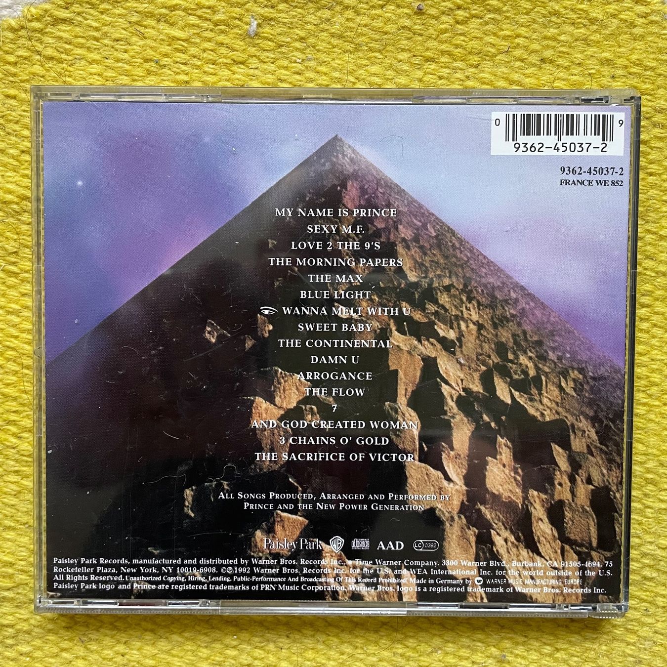 CD: PRINCE-LOVE SYMBOL – Usato da Rorschacherberg venduto da CD-Roli 1