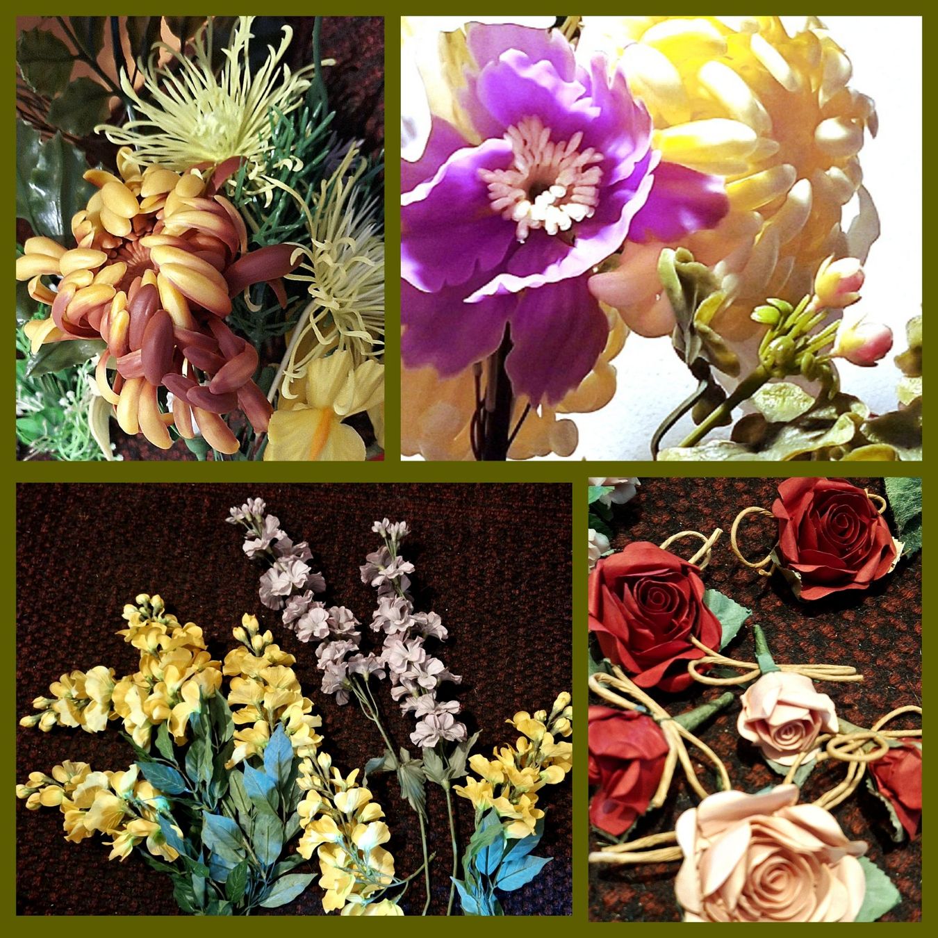Tutte le decorazioni: Hübsche Deko-Blumen-Set , vintage ab 1960 – Usato da Emmenbrücke venduto da abu_9mj8 1