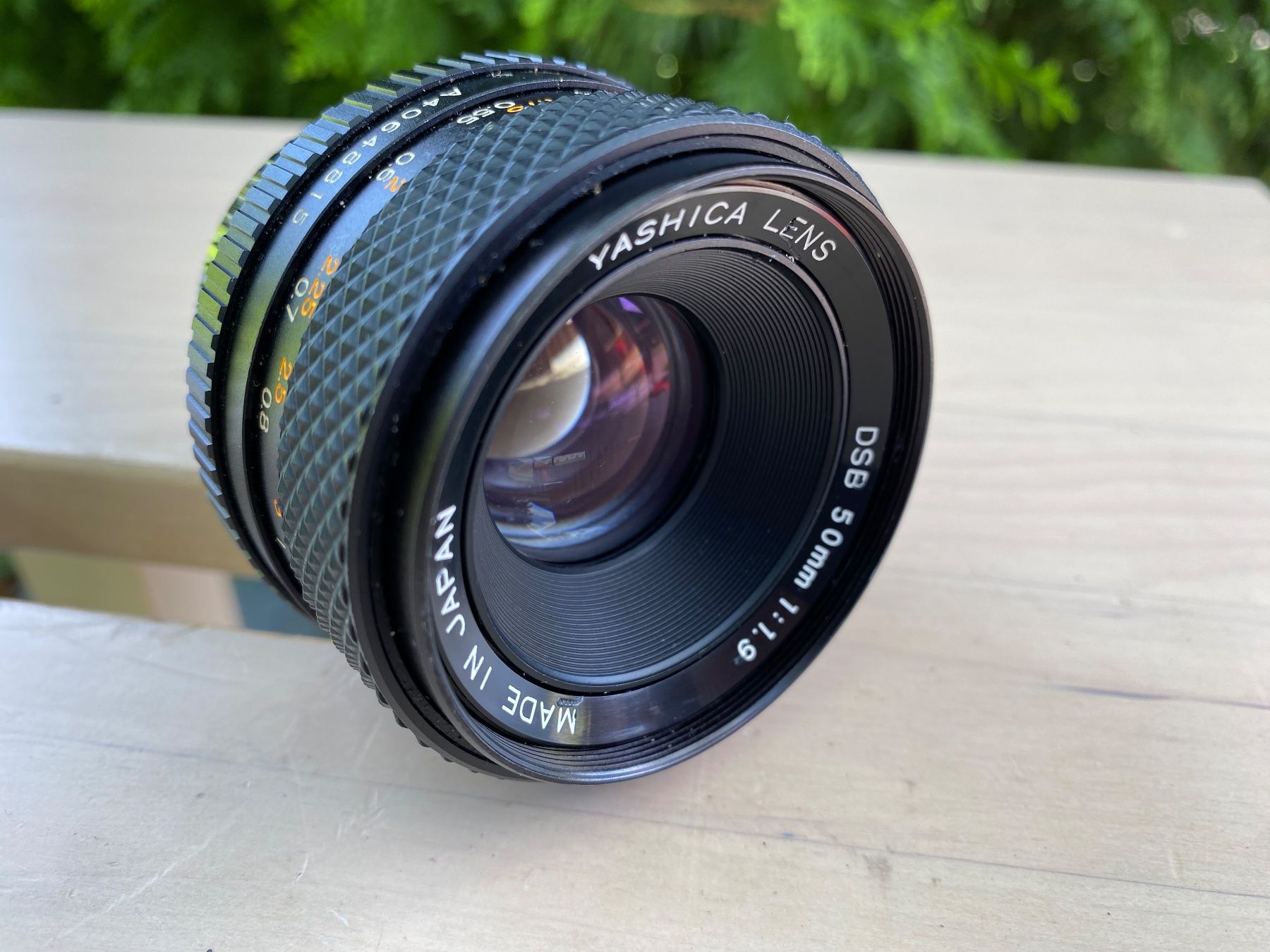 Yashica Objektive: Yashica Lens DSB 50mm 1:1.9 Objektiv – Gebraucht aus Feldbach von Olive1