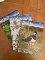 3 Ausgaben von Ornis - Zeitschrift von BirdLife Schweiz