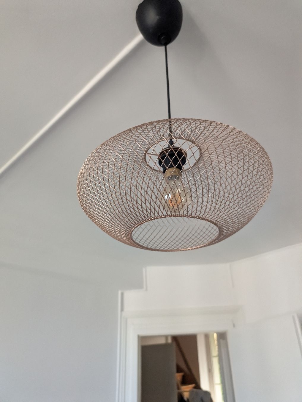 Kronleuchter & Deckenlampen: Gitterlampe – Gebraucht aus Biel/Bienne von jul_8rdt