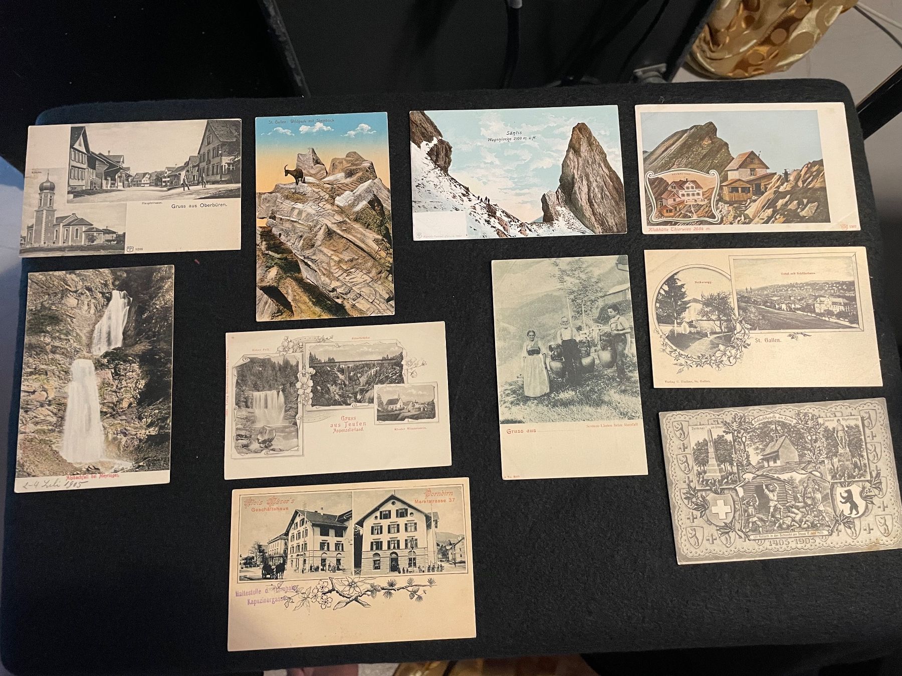 Cartes postales: 10x Antik Ansichtskarten Konvolut – D'occasion à Zürich par Arcana_Fail