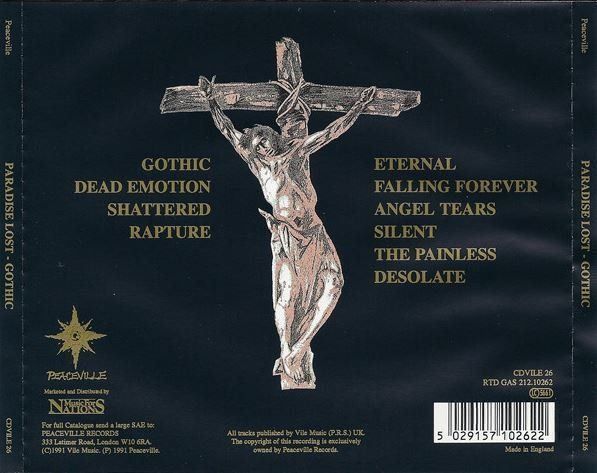 CD: Paradise lost - Gothic – Usato da St-Cergue venduto da VeganWarrior 1