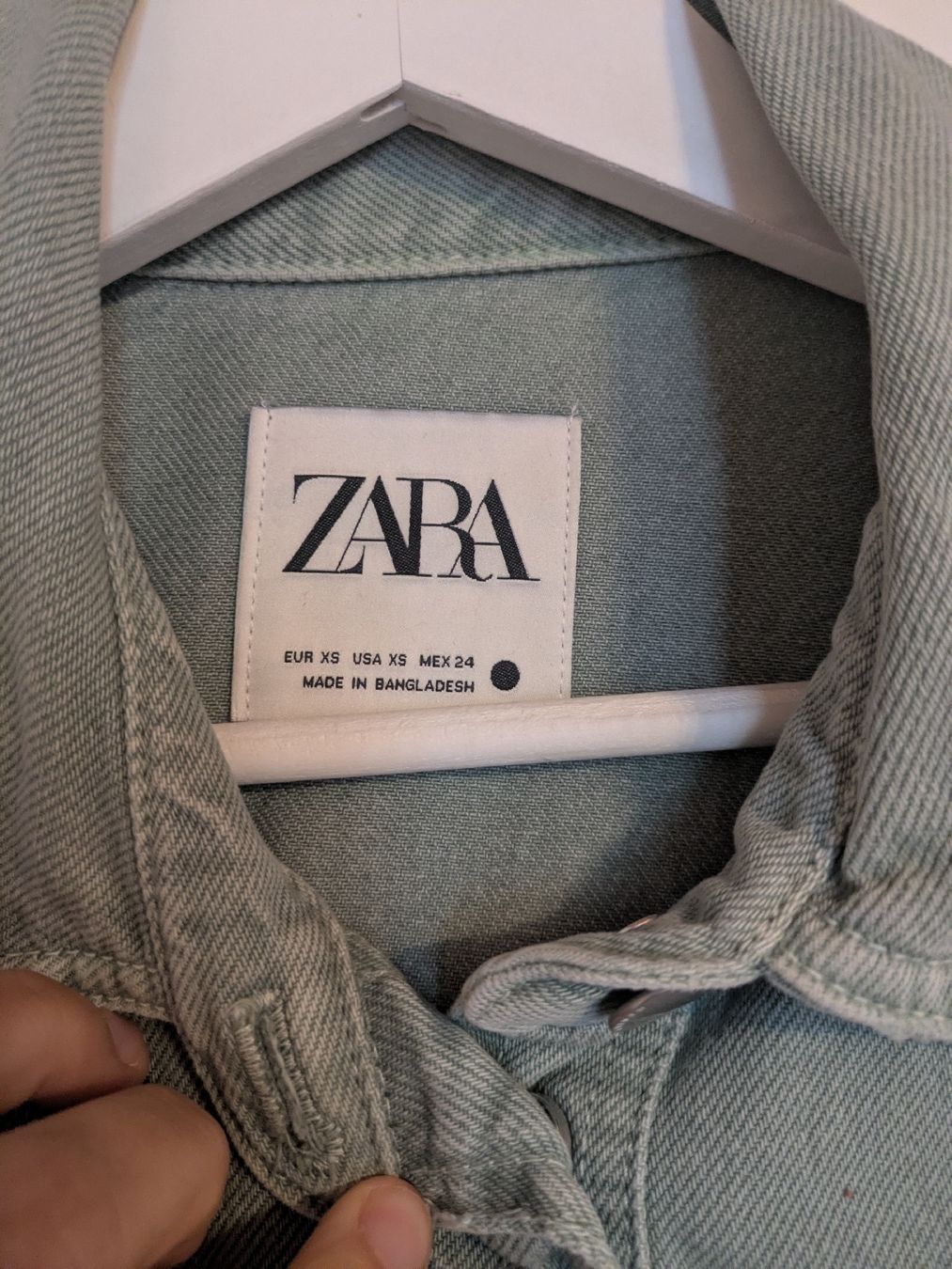Zara Blusen: Oversize Jeanshemd Grösse XS – Neu (gemäss Beschreibung) aus Schwyz von Magdalena86 2