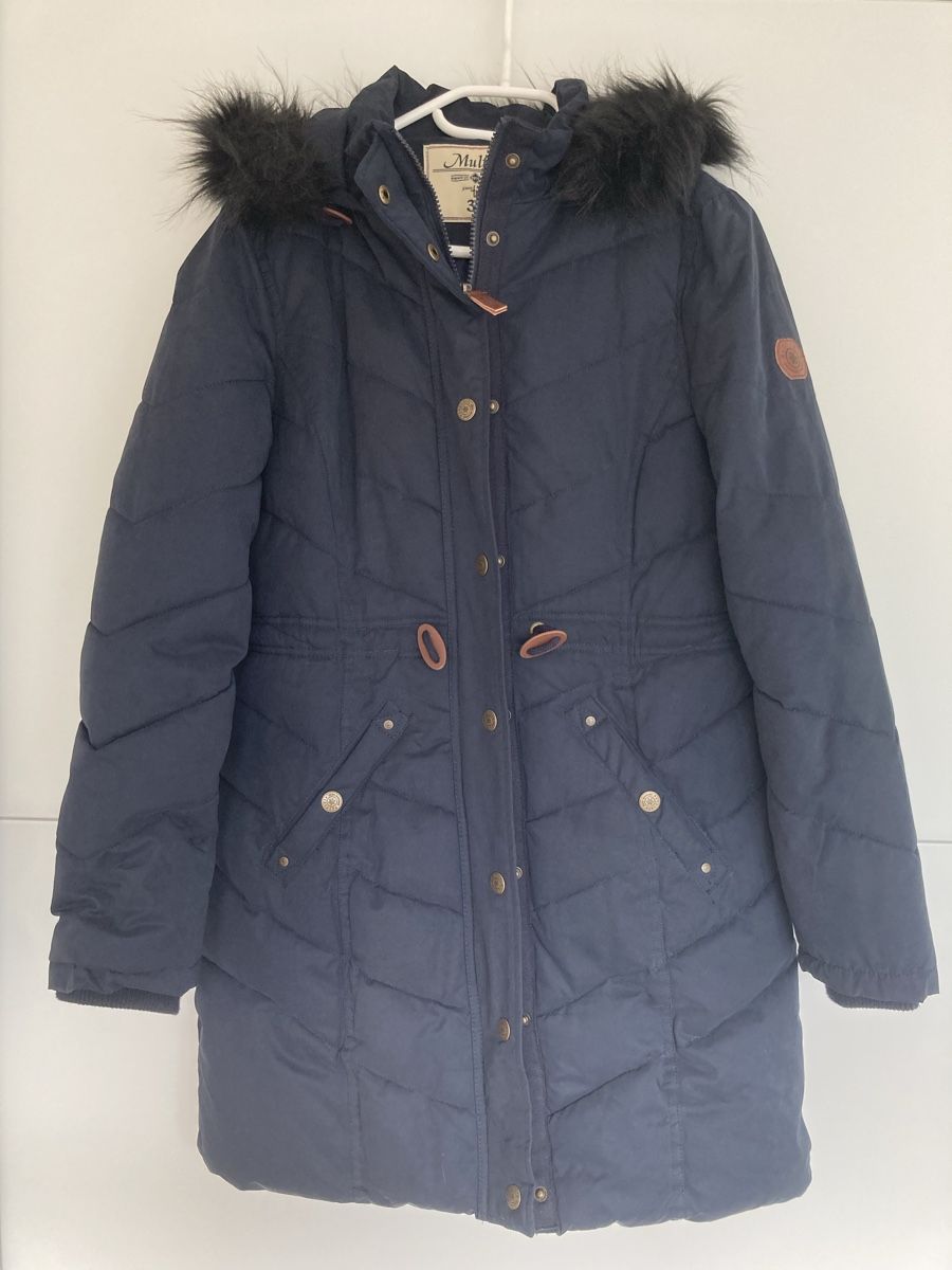 Cappotti: JEANS FRITZ/ MULTIBLU Winterjacke Gr. 38 blau – Nuovo (secondo la descrizione) da Galgenen venduto da user987